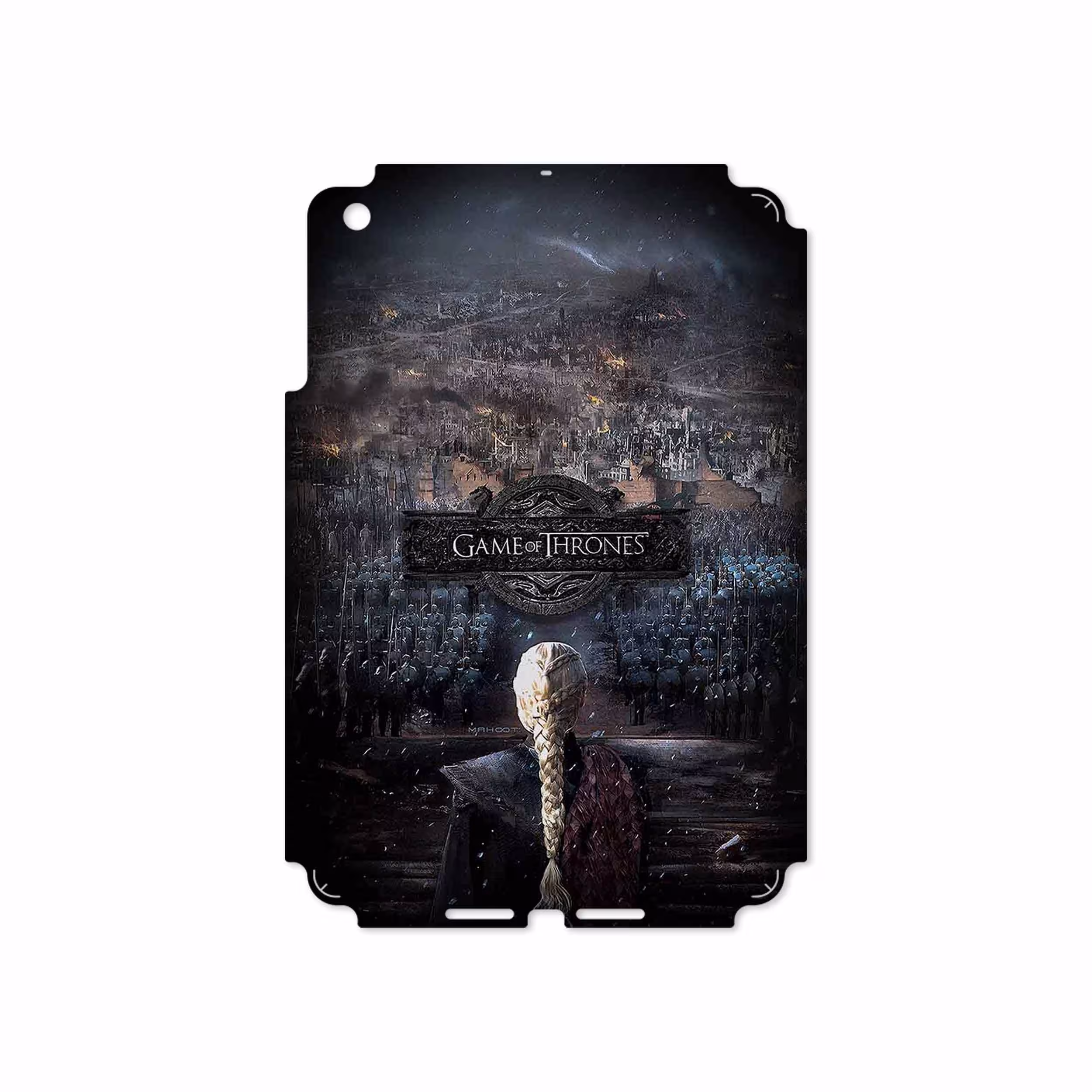 برچسب پوششی ماهوت مدل Game of Thrones مناسب برای تبلت اپل iPad mini 2012 A1432