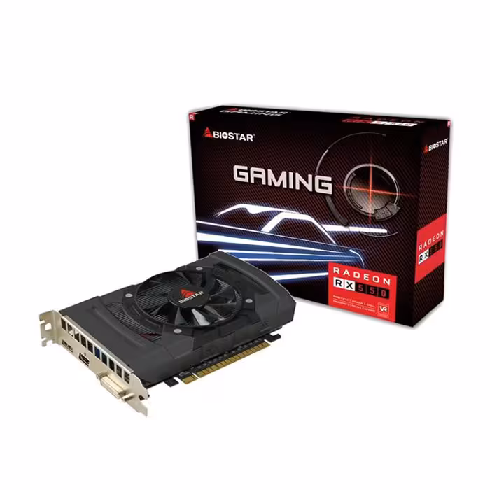 کارت گرافیک بایوستار RX550 2G DDR5 128BIT GAMING