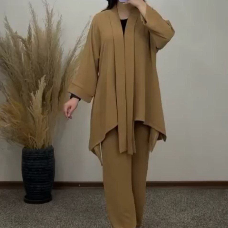 مدپوشاک زنانه مانتو شلوار دخترانه زنانه ست مانتو شلوار ابروبادی سفید دخترانه ست شالدار زنانه خنک تابستانی