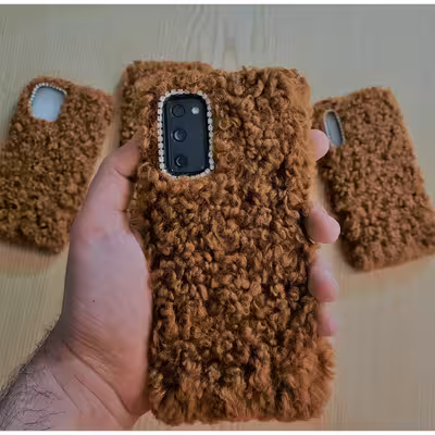 کاور مدل پشمالو مناسب برای گوشی موبایل سامسونگ Galaxy A01