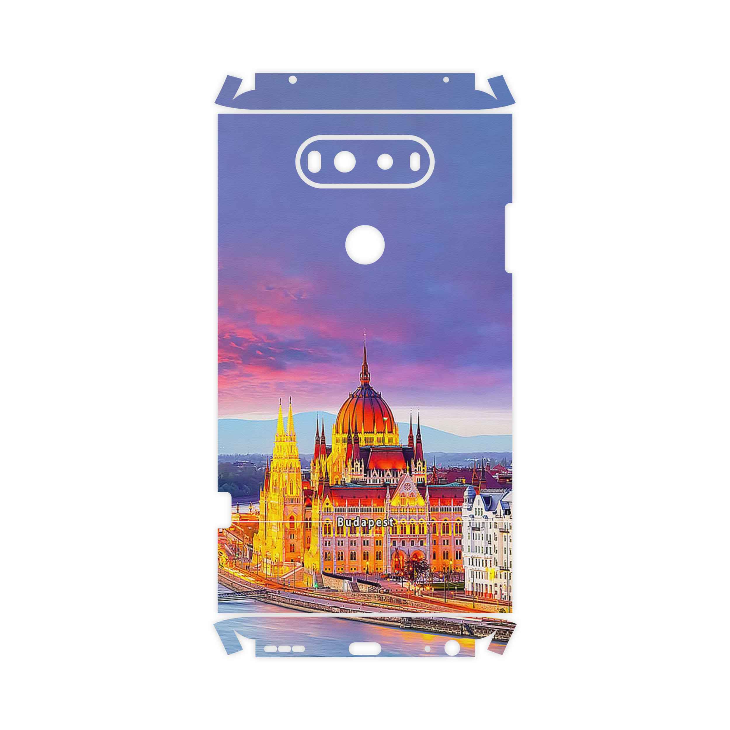 برچسب پوششی ماهوت مدل City of Budapest-FullSkin مناسب برای گوشی موبایل ال جی V20