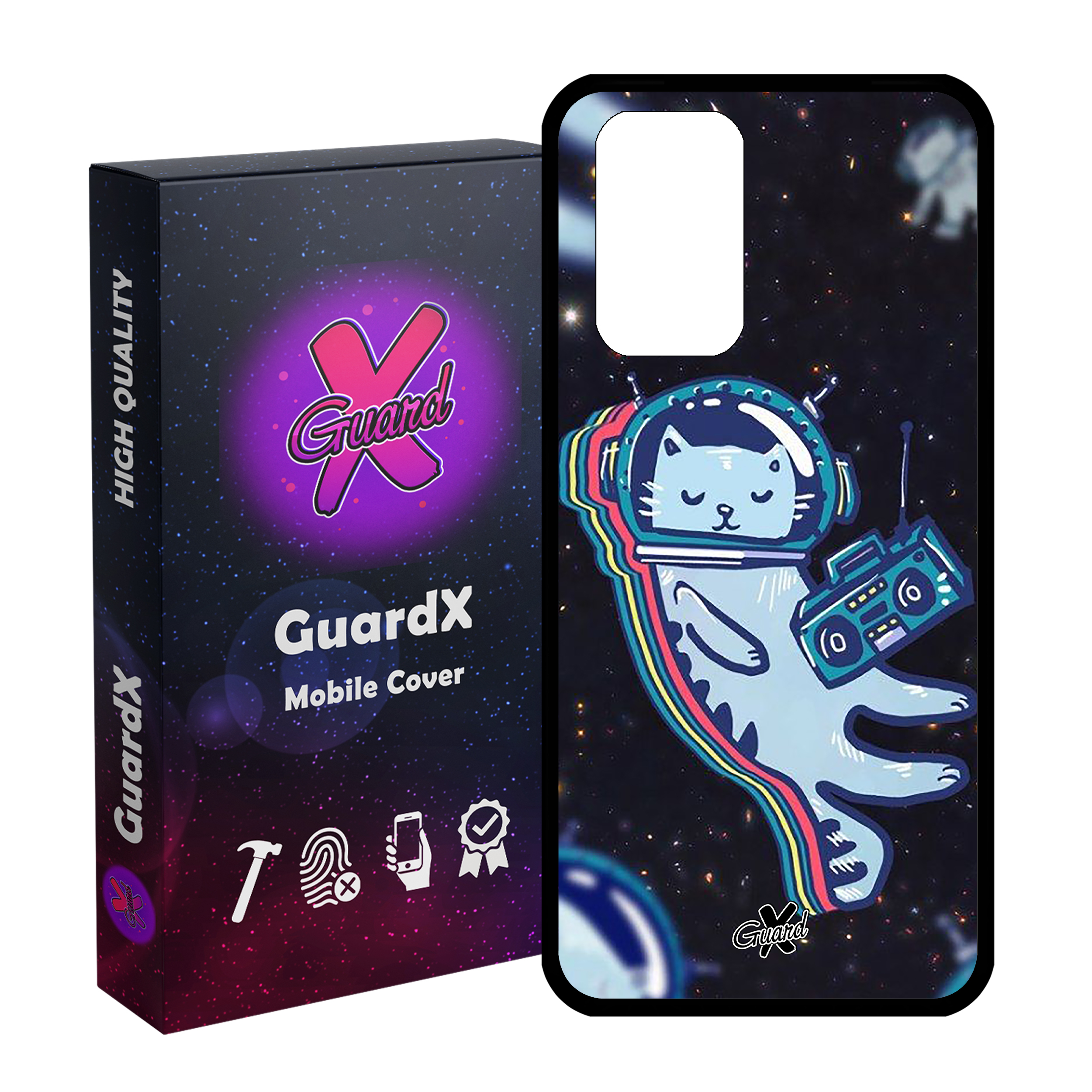 کاور گارد ایکس طرح Galaxy مدل Glass10072 مناسب برای گوشی موبایل شیائومی Redmi Note 10 Pro / Note 10 Pro Max