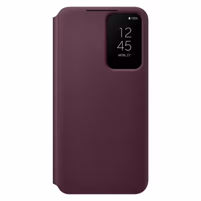 کیف کلاسوری مدل Clear View Cover مناسب برای گوشی موبایل سامسونگ Galaxy S22 Plus