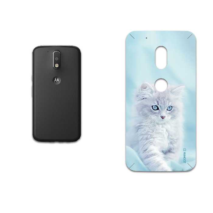 برچسب پوششی ماهوت مدل Cat-1 مناسب برای گوشی موبایل موتورولا Moto G4 Play