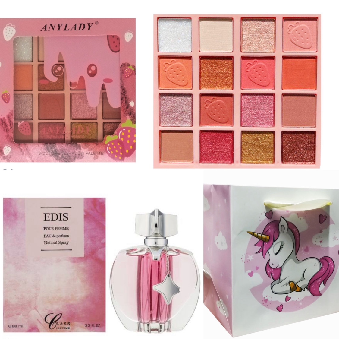 پک هدیه 3محصولی صورتی ولنتاین