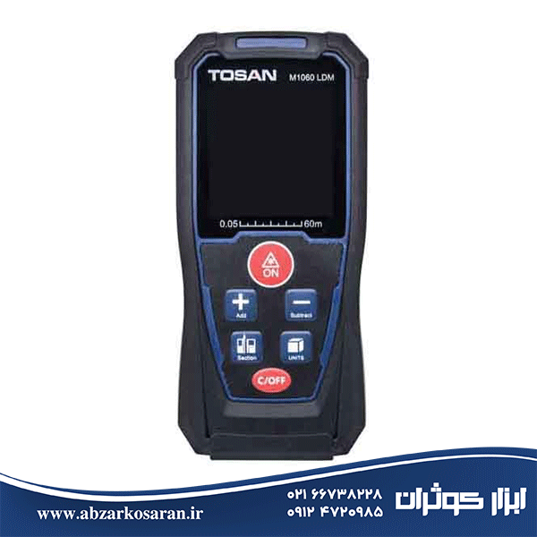 متر لیزری 60 متری Tosan مدل M1060LDM