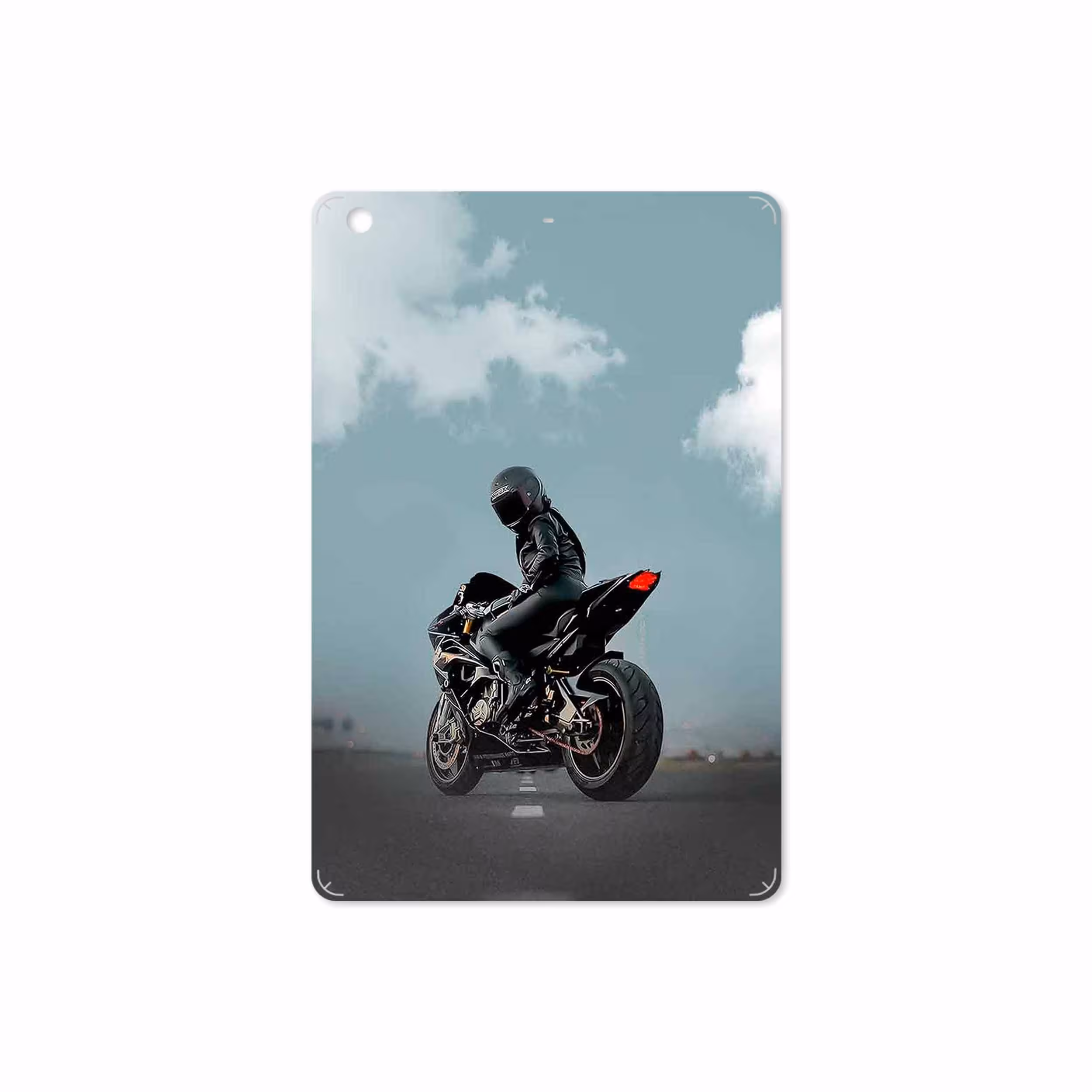 برچسب پوششی ماهوت مدل Motorcycling مناسب برای تبلت اپل iPad mini 2 2013 A1490