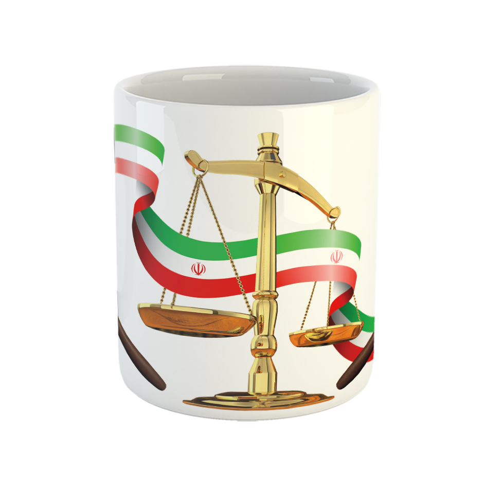 ماگ طرح وکیل مدافع