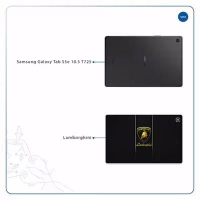 برچسب پوششی ماهوت مدل Lamborghini مناسب برای تبلت سامسونگ Galaxy Tab S5e 10.5 2019 T725