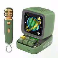 خرید اسپیکر بلوتوثی Divoom DITOO MIC Green با بهترین قیمت