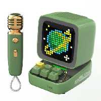 خرید اسپیکر بلوتوثی Divoom DITOO MIC Green با بهترین قیمت