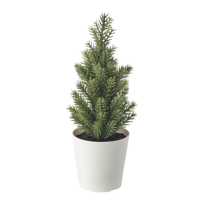 گیاه مصنوعی کاج کریسمس ایکیا مدل Vinter 2021 ابعاد کوچک