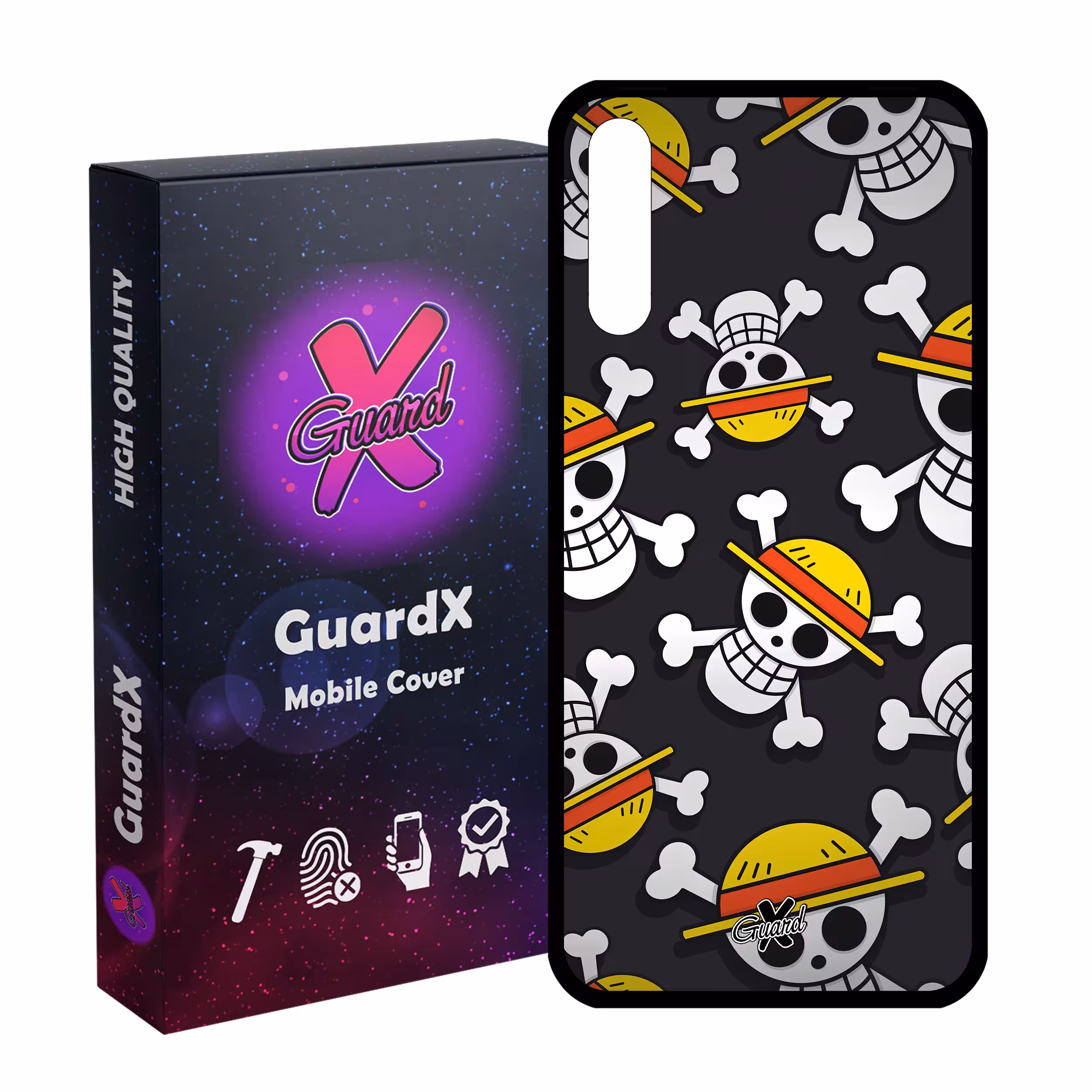 کاور گارد ایکس طرح One Piece Anime مدل Glass10507 مناسب برای گوشی موبایل سامسونگ Galaxy A30s/A50/A50s