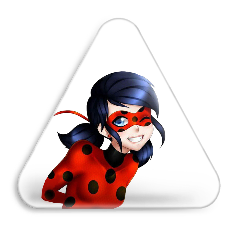 پیکسل خندالو طرح دختر کفشدوزکی مدل مثلثی کد 3477