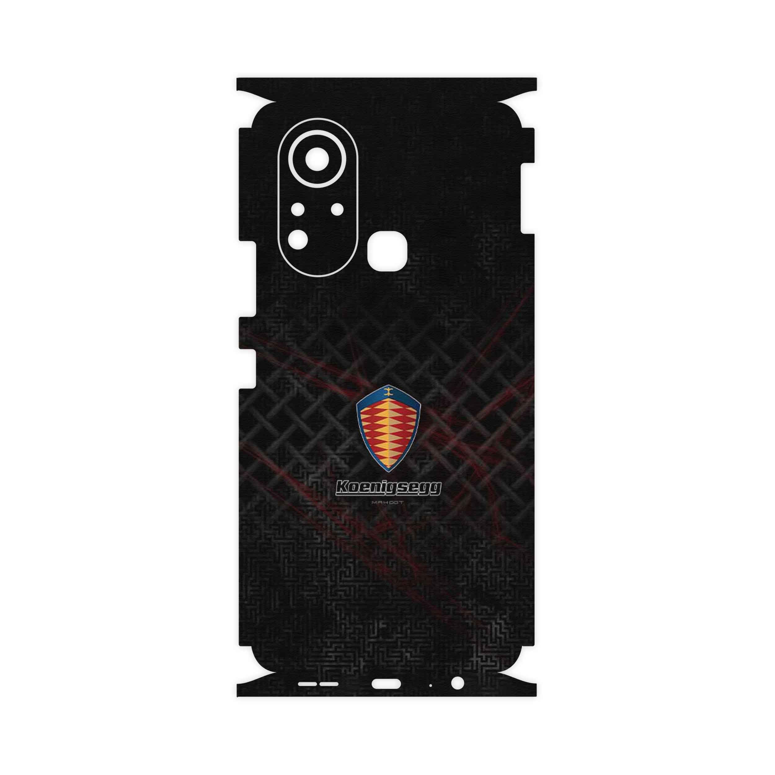 برچسب پوششی ماهوت مدل Koenigsegg Automotive AB-FullSkin مناسب برای گوشی موبایل اینفینیکس Hot 11s