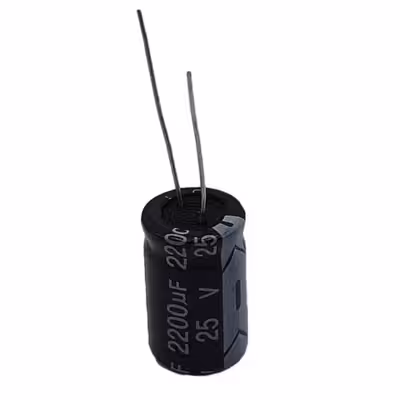خازن الکترولیت 4700 میکروفاراد کد 25V
