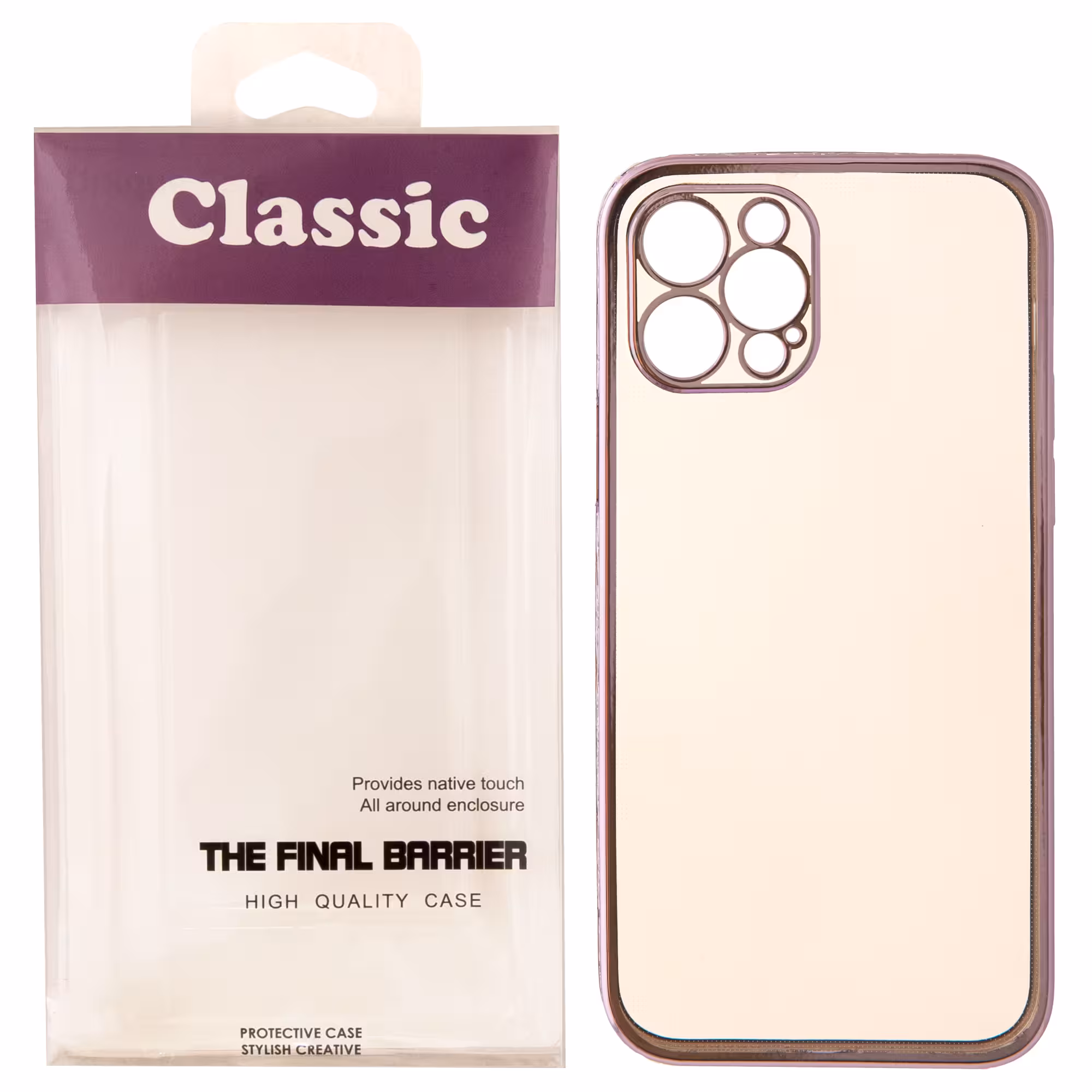 کاور کلاسیک طرح برجسته مدل Unique کد KHO.196 مناسب برای گوشی موبایل اپل iphone 13 PRO MAX