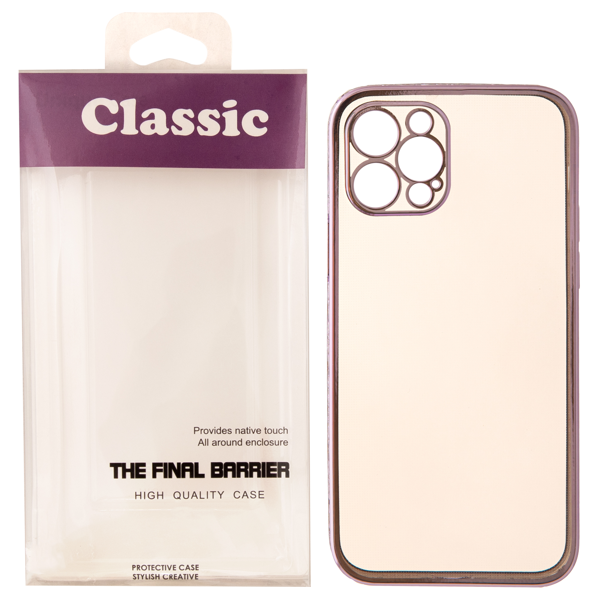 کاور کلاسیک طرح برجسته مدل Unique کد KHO.196 مناسب برای گوشی موبایل اپل iphone 13 PRO MAX