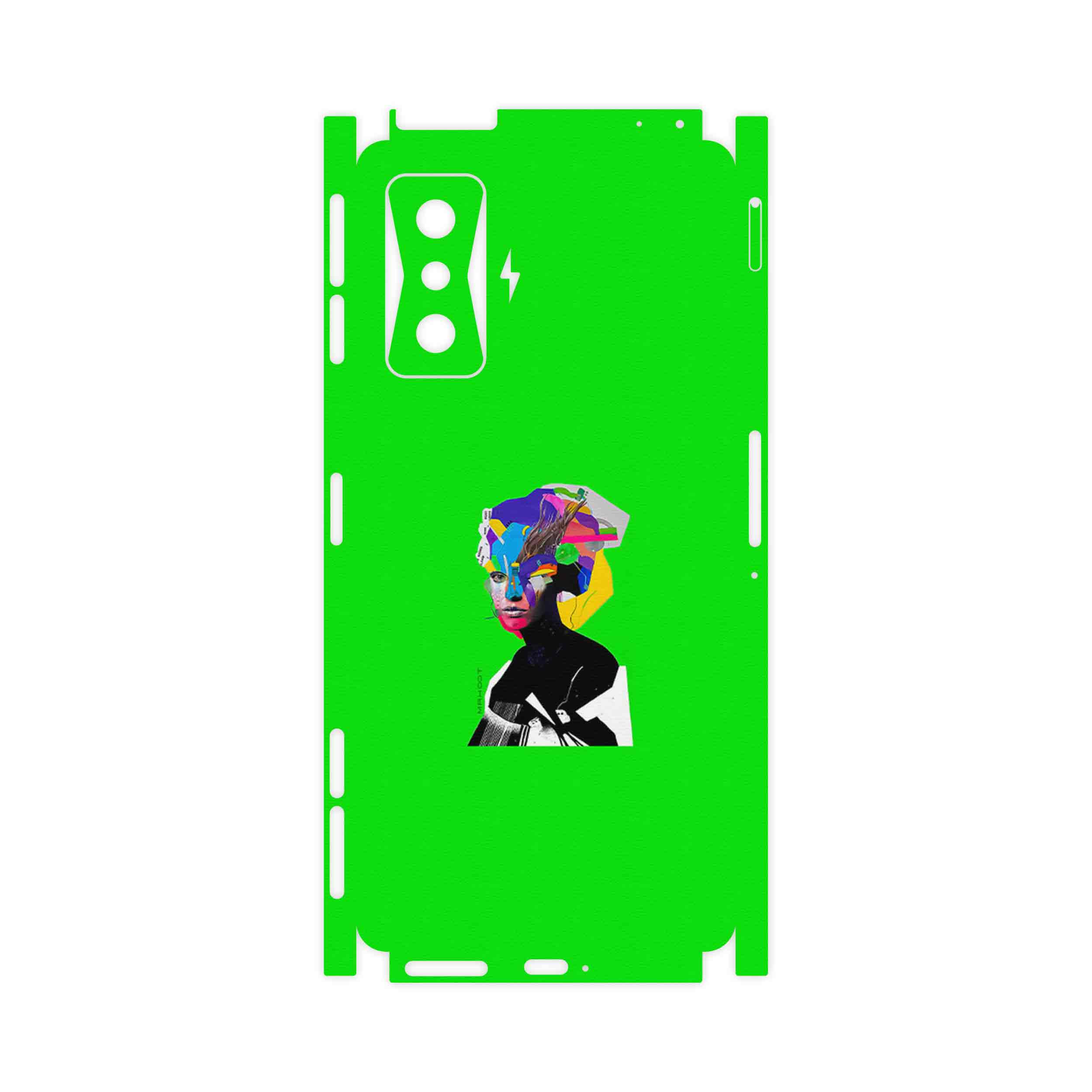 برچسب پوششی ماهوت مدل Collage of Women Portrait 3-FullSkin مناسب برای گوشی موبایل شیائومی Poco F4 GT 5G