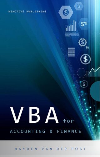 خرید و دانلود نسخه کامل کتاب VBA for Accounting & Finance: A crash course guide: Learn VBA Fast: Automate Your Way to Precision & Efficiency in Finance