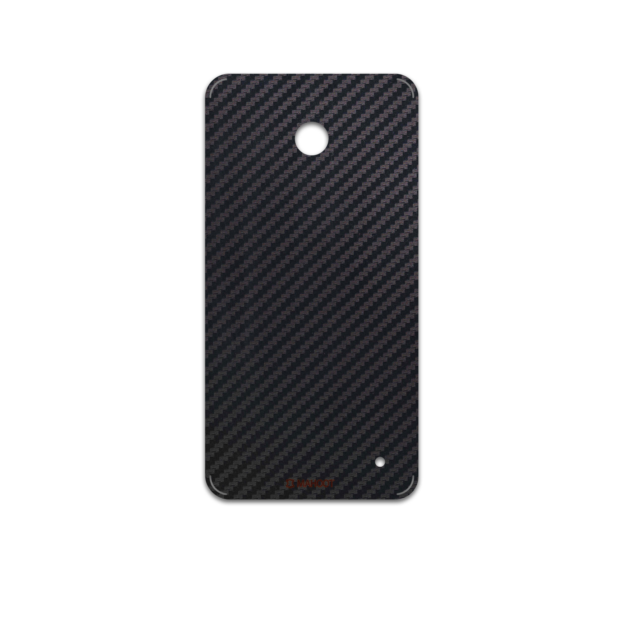 برچسب پوششی ماهوت مدل Carbon-Fiber مناسب برای گوشی موبایل نوکیا Lumia 630