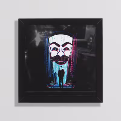 تابلو طرح Mr Robot مدل Jm28