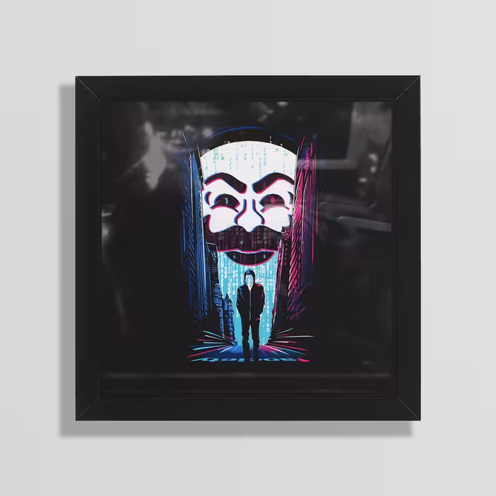 تابلو طرح Mr Robot مدل Jm28