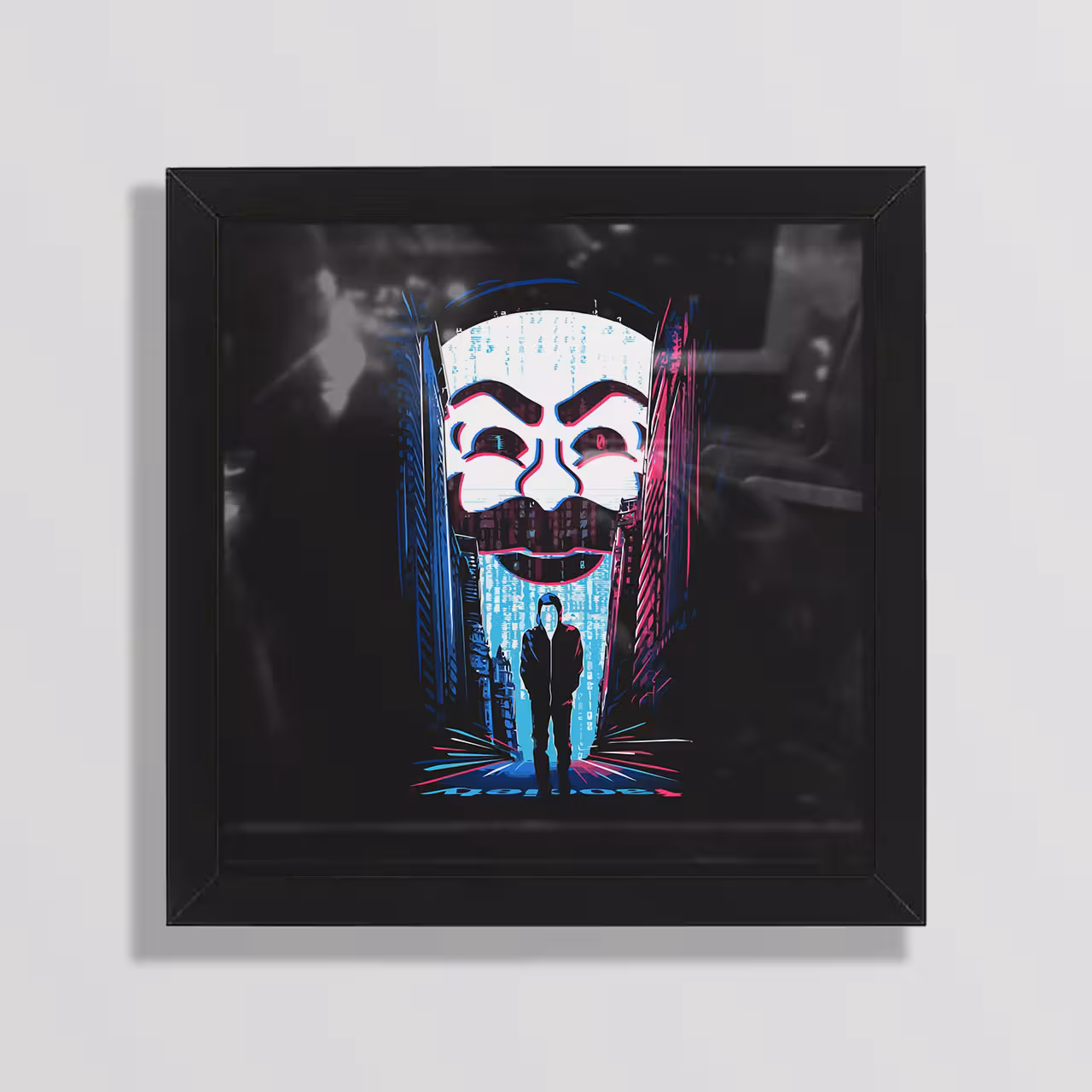 تابلو طرح Mr Robot مدل Jm28