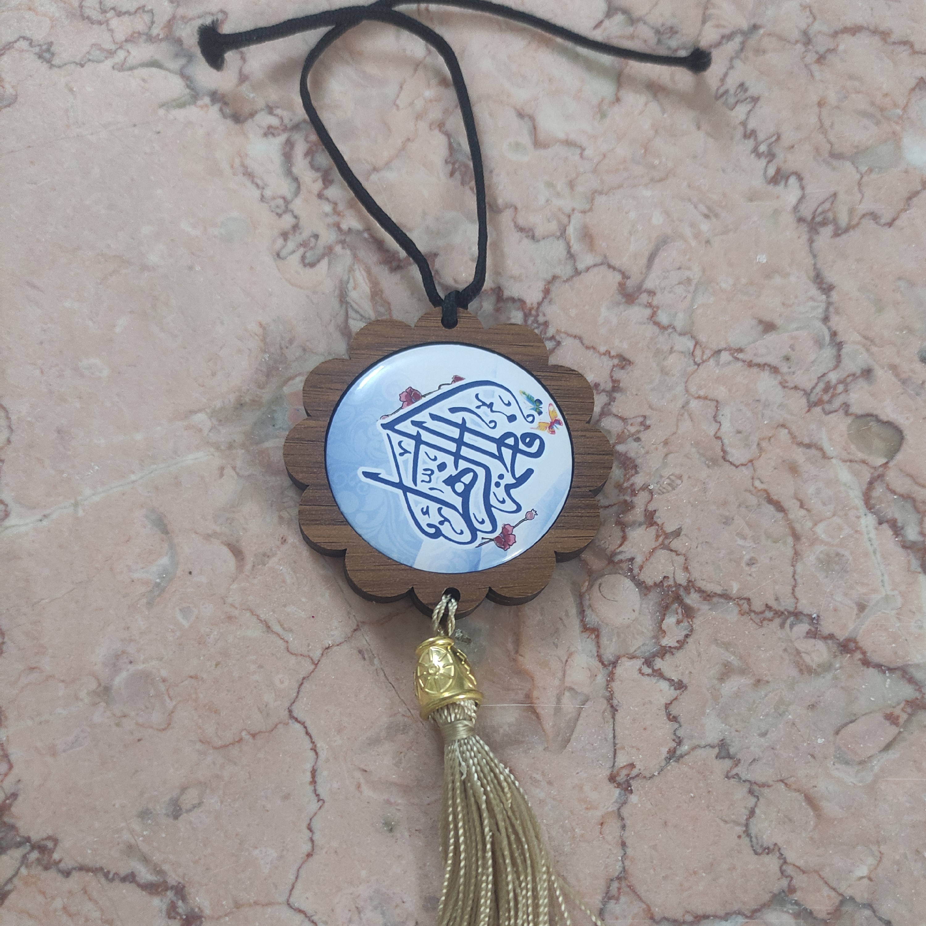 آویز جلوی ماشین طرح فاطمه الزهرا 