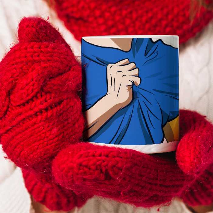 ماگ طرح استقلال مدل محمد