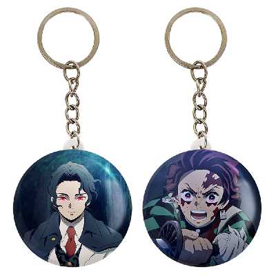 جاکلیدی خندالو مدل تانجیرو کامادو و کیبوتسوجی موزان انیمه شیطان کش کد 1278112773 مجموعه 2 عددی