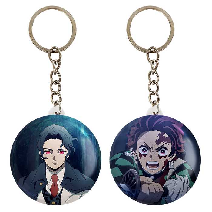 جاکلیدی خندالو مدل تانجیرو کامادو و کیبوتسوجی موزان انیمه شیطان کش کد 1278112773 مجموعه 2 عددی