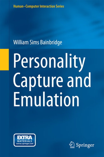 خرید و دانلود نسخه کامل کتاب Personality Capture and Emulation