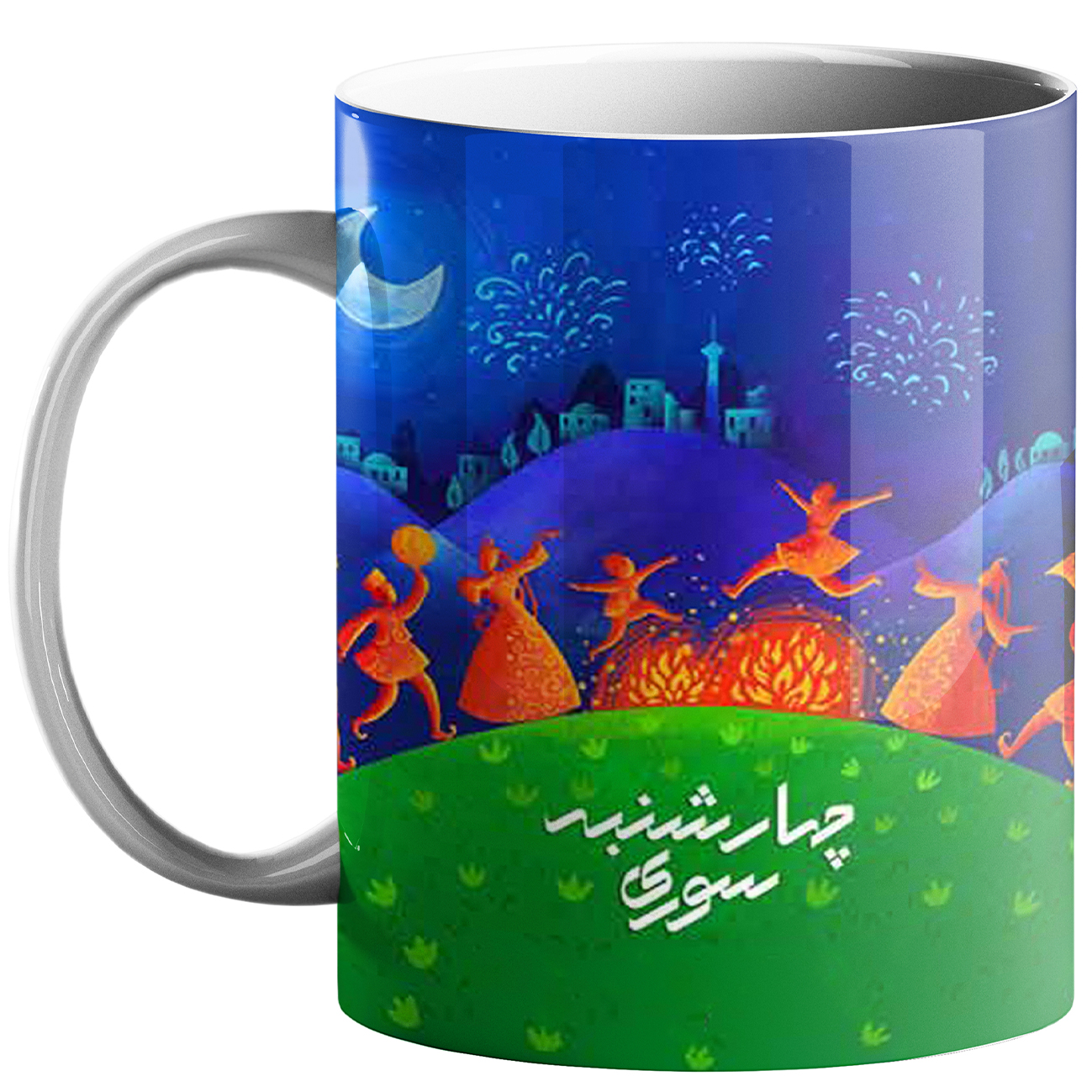 ماگ طرح چهارشنبه سوری کد 230