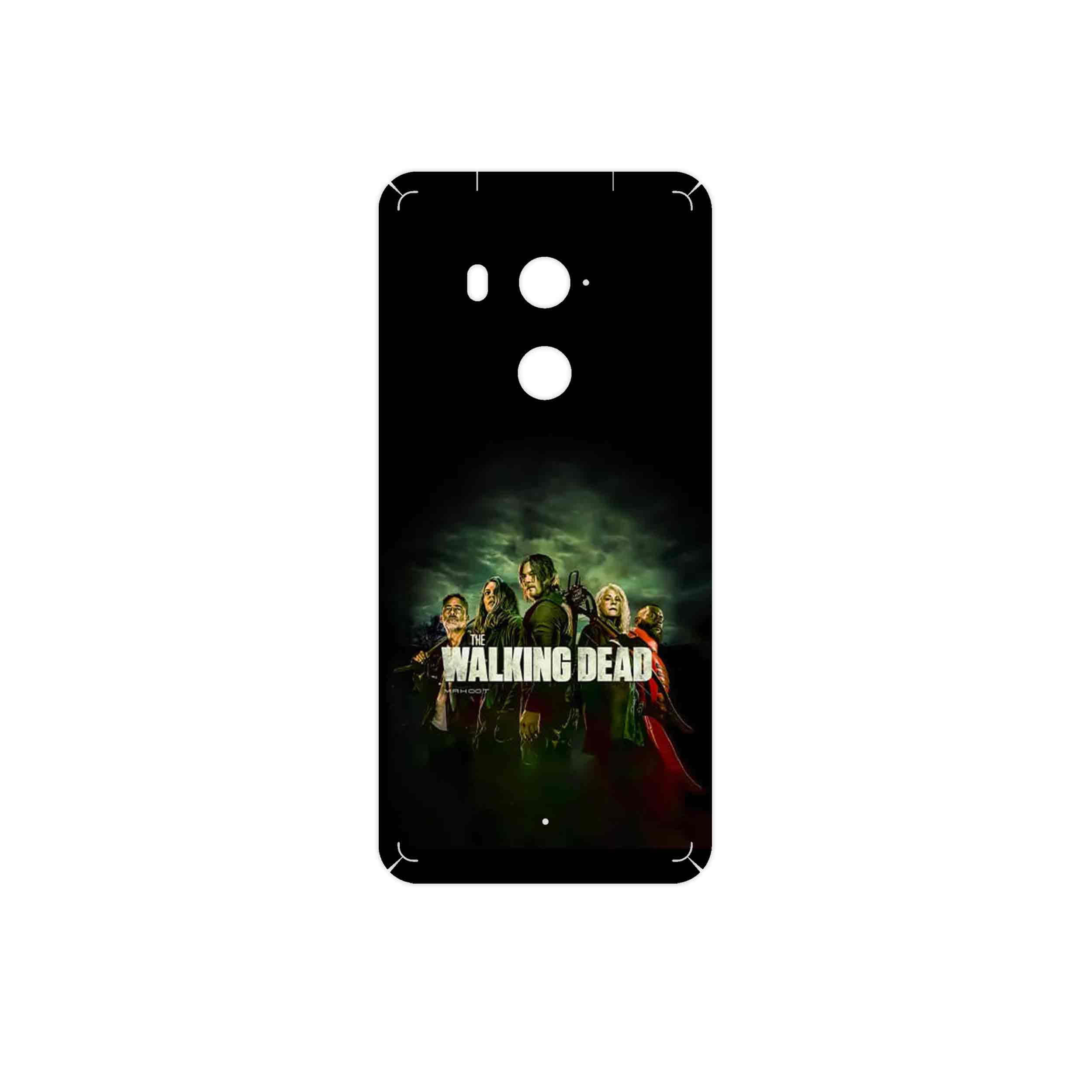 برچسب پوششی ماهوت مدل WALKING DEAD مناسب برای گوشی موبایل اچ تی سی U11 Plus