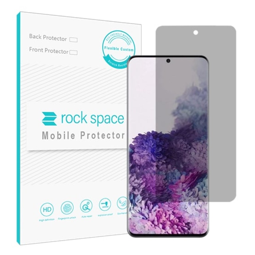 گلس پرایوسی (حریم شخصی)نانو و ضد ضربه گوشی سامسونگ s20  برند راک اسپیس