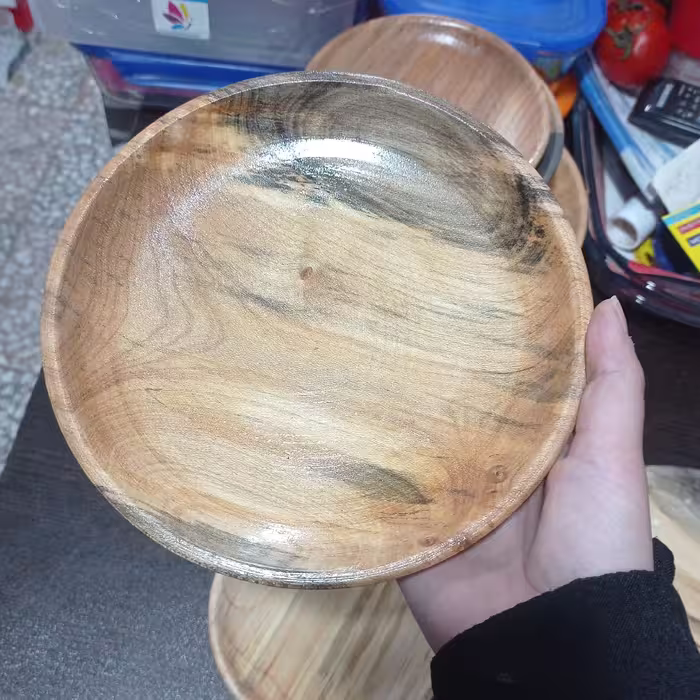 کاسه چوبی در سه سایز(سایز متوسط)