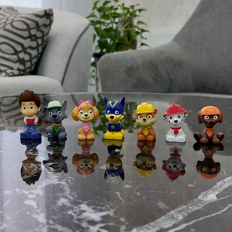 اسباب بازی فیگور سگ های نگهبان مجموعه 7 عددی