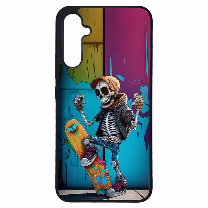 کاور طرح اسکلت کد G-075 مناسب برای گوشی موبایل سامسونگ Galaxy A34 / A34 5G | دیجی قاب دونی