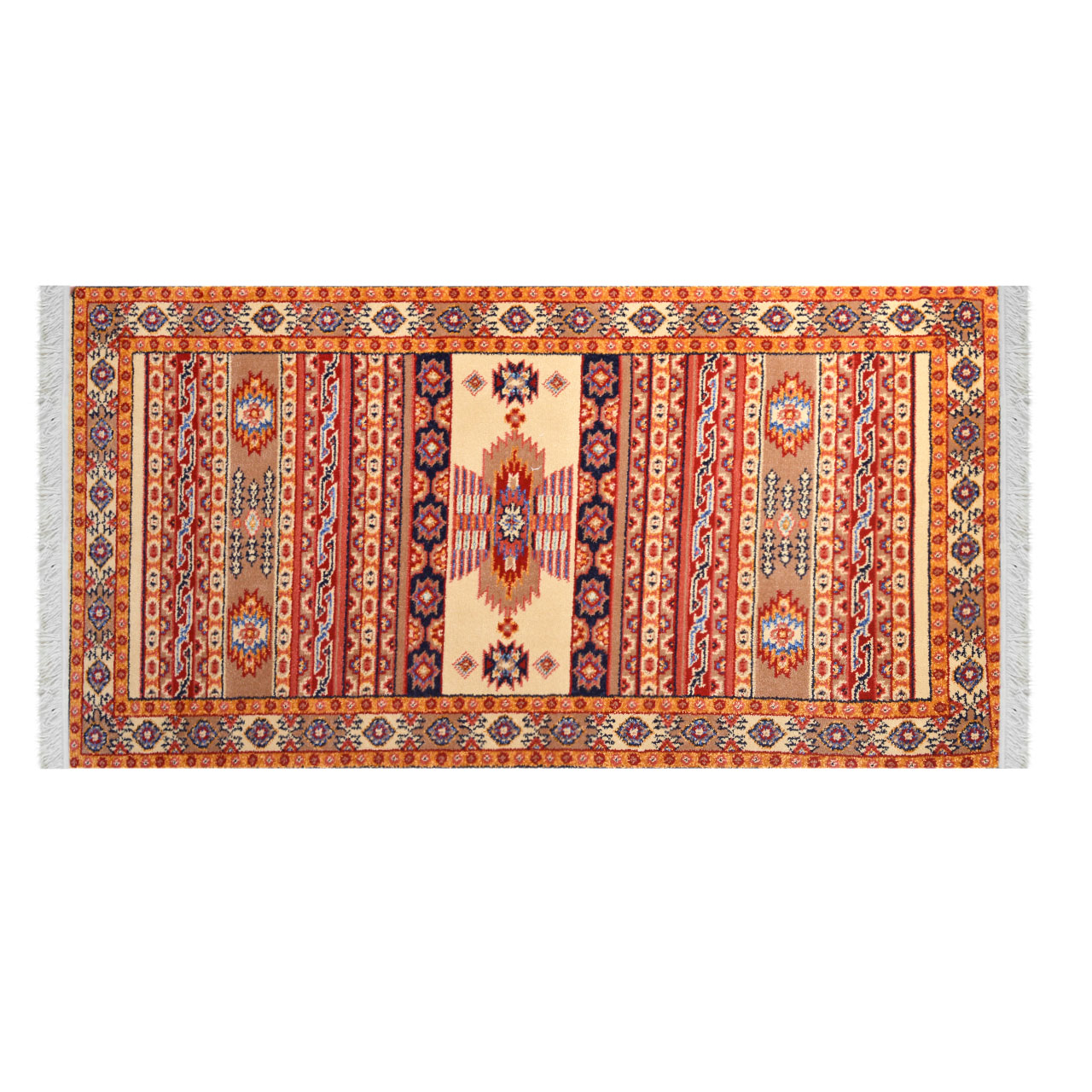 فرش ماشینی کویر طرح شاهسون مدل MT-KP339