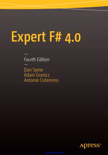 خرید و دانلود نسخه کامل کتاب Expert F# 4.0, 4th Edition