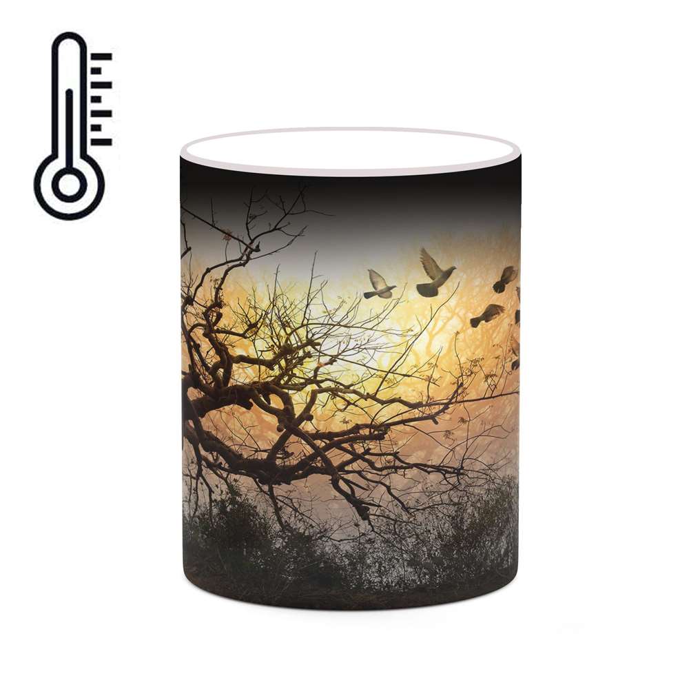 ماگ حرارتی کاکتی طرح فانتزی مدل mgh20572