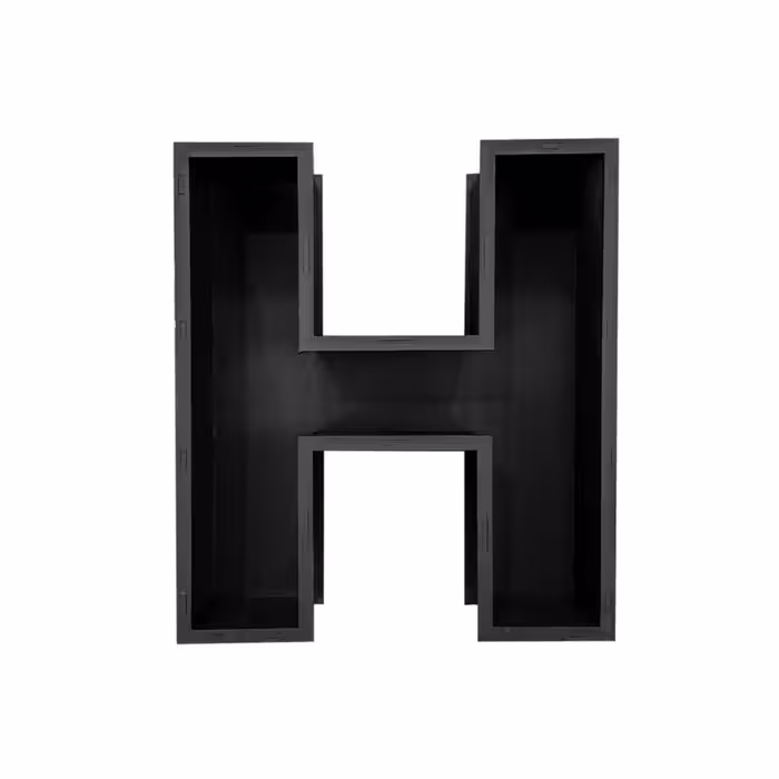 باکس گل مدل حرف H
