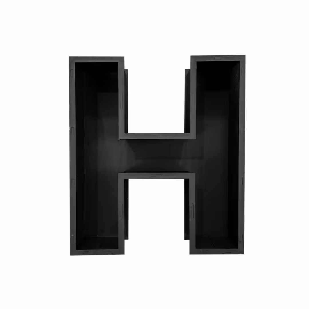باکس گل مدل حرف H