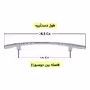 دستگیره کابینت نوین کاران مدل 600160 بسته 2 عددی