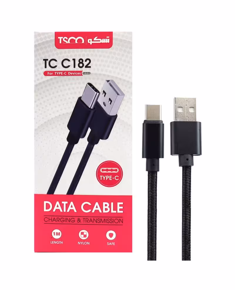 کابل شارژ تایپ سی TSCO TC-C 182 - یاسین کامپیوتر
