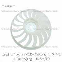 پروانه موتور لیفتراک تویوتا مدل Toyota 7FD35~A50(Eng.:13Z/14Z) , 8F 10~35 Eng.:1DZ/2Z/4Y