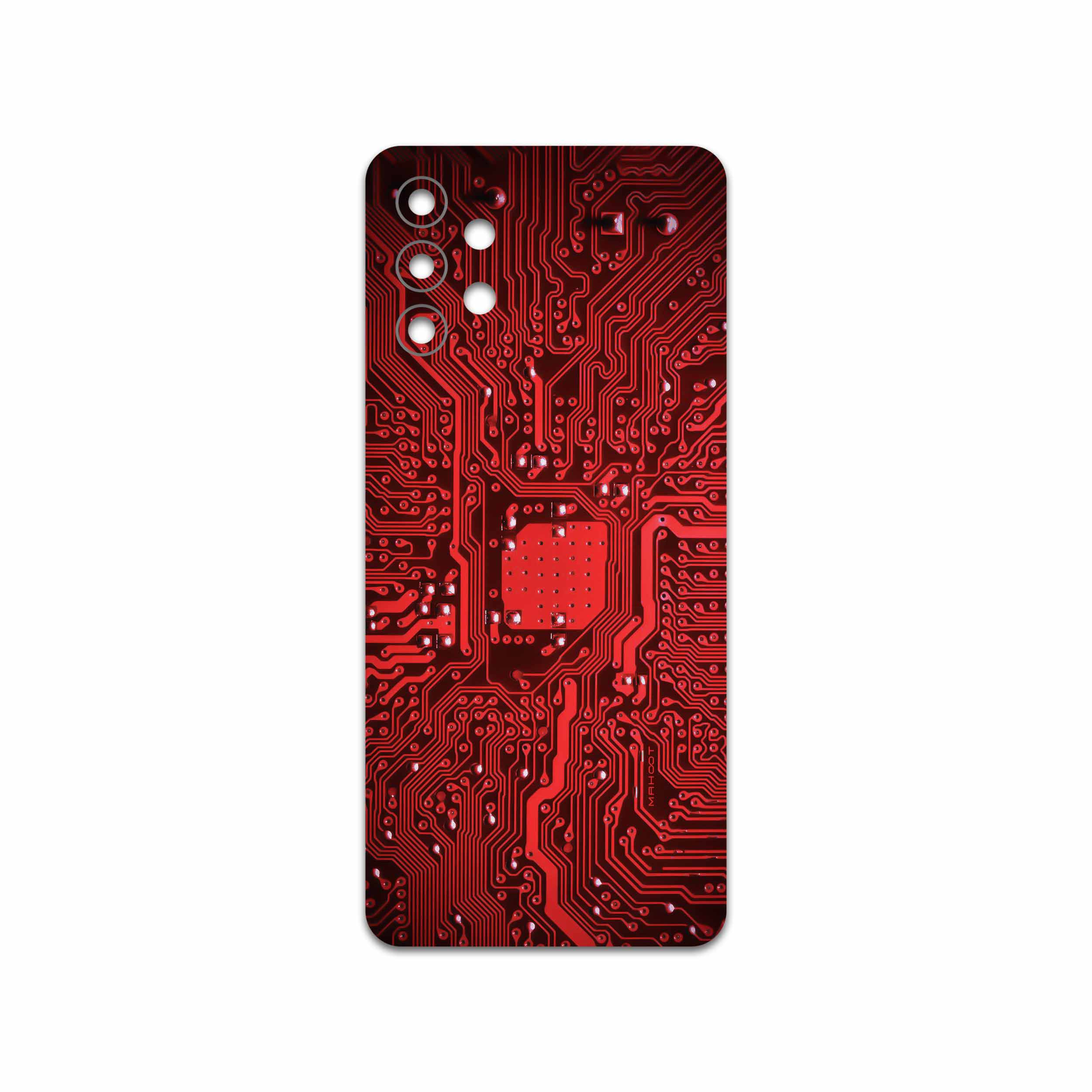 برچسب پوششی ماهوت مدل Red Printed Circuit Board مناسب برای گوشی موبایل سامسونگ Galaxy A32 5G