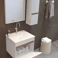روشویی کابینتی رزا مدل N 300 سفید