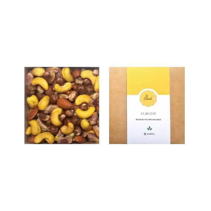 آجیل چهار مغز ممتاز و مرغوبب (250 گرمی)